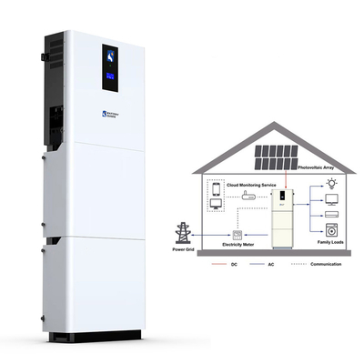 Jednofazowy domowy system magazynowania energii Lifepo 51,2 V 5 kWh 25 kWh
