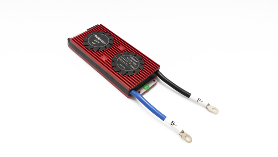 Lifepo4 UART BT RS485 CAN Bms System zarządzania baterią 15s 16s 300a 400a 500a 48v Z wentylatorem
