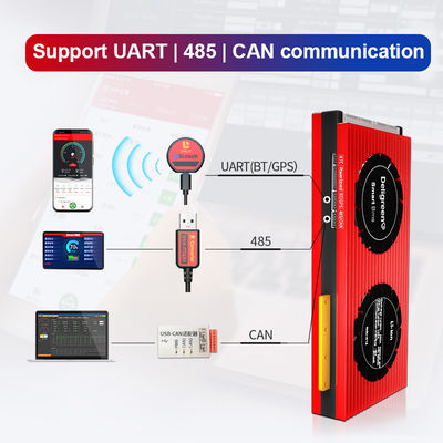 Li-Ion BMS 3S 12V 150A-250A Obsługa UART RS485 Can Communication Blue Tooth